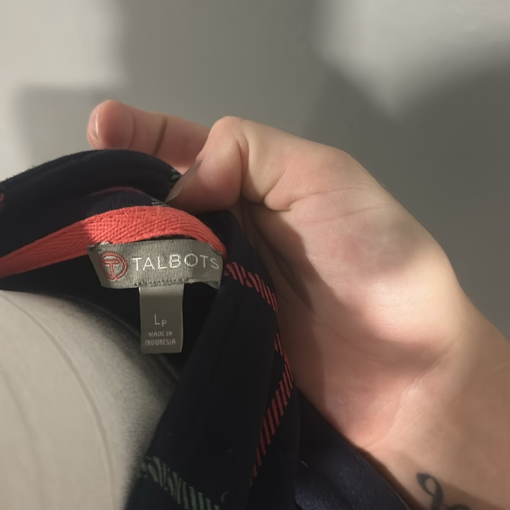 Talbots Active-T Half-Zip Pullover Lp - image 6